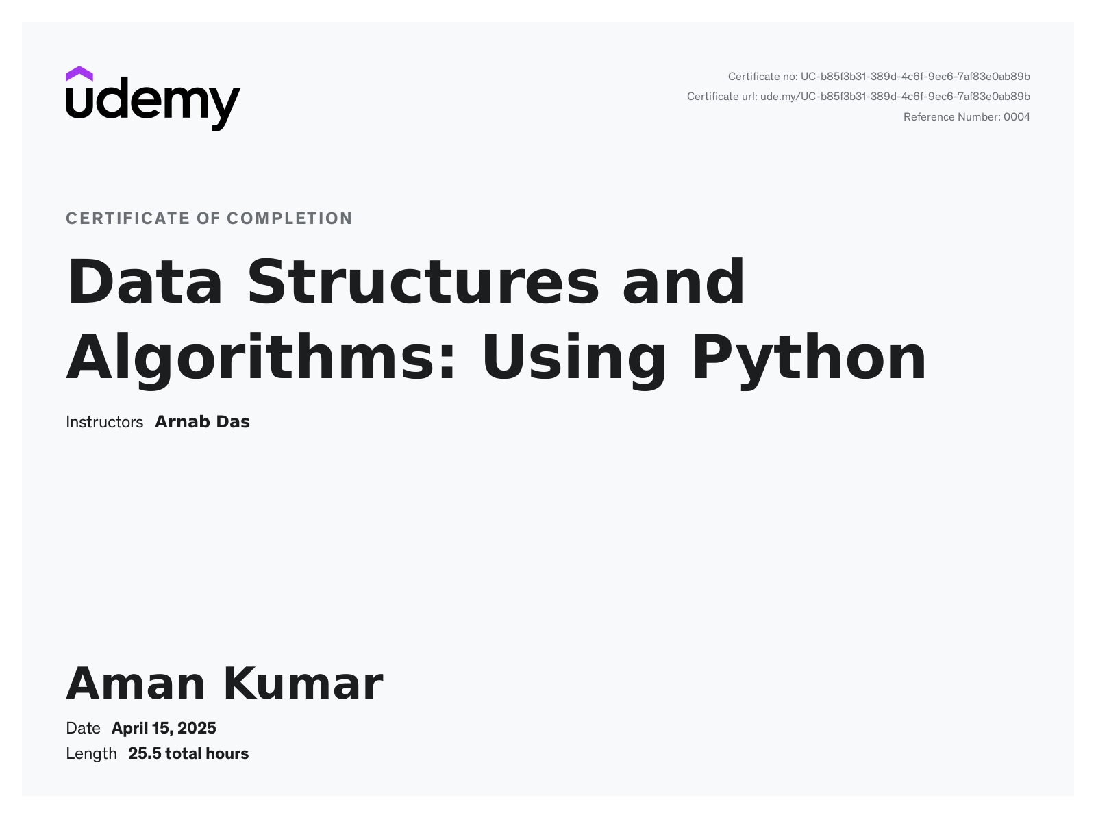 Cybersecurity Certificate